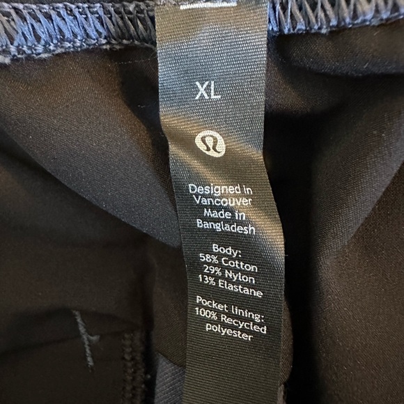 Men’s Lululemon ABC Chino Joggers XL Navy Blue - Picture 4 of 6